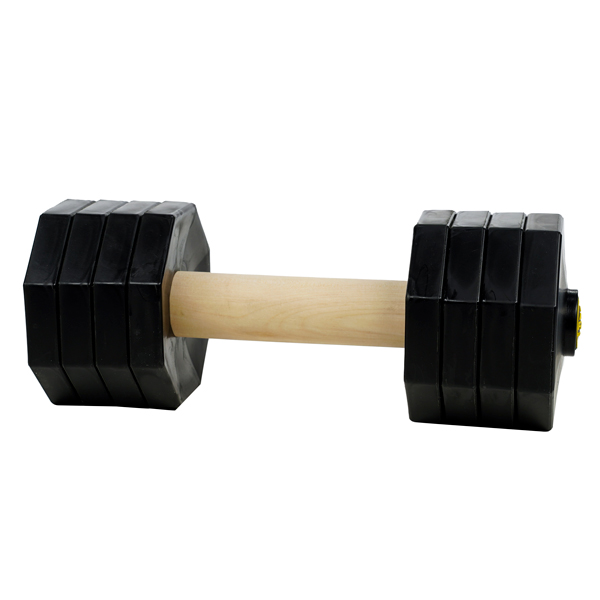 Wooden Dog Dumbbell for Professional Use