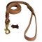 Braided Leather Lead Improved Design for Pit Bull Terrier