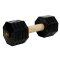 Schutzhund Training Wooden Dumbbell with Removable Plastic Weight Plates