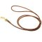 Dog Show Round Leather Leash
