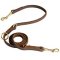 Leather Dog Leash for Training, Walking, Tracking