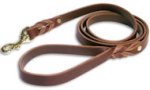 Heavy Duty Harness Leather Lead for Pitbull