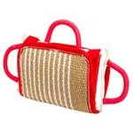 Professional Training Dog Bite Pillow with Jute Removable Cover