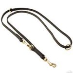 3/4 inch Leather Leash - Multifunctional Tool for Pitbull