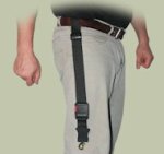 Free-Hands Nylon Waist Leash for Pitbull