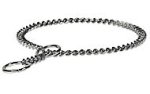 SPRENGER Chrome Choke Chain Collar for Pitbull 1/7 inch (3.4 mm)