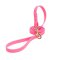Pink Waterproof Pitbull Leash Made of Biothane