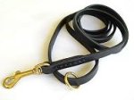 Latigo Leather Dog Lead 1/2inch x 2-6 ft for Pitbull