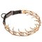 'Briar Patch' Curogan Pinch Prong Collar with Click Lock Buckle - 1/8 inch (3.25mm )