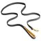 6 ft Leather Pitbull Leash with Nappa Padded Handle