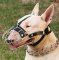 English Bull Terrier Wire Basket dog muzzle- best dog muzzle