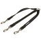 Triple Nylon Dog Coupler for Walking 3 Pitbulls