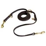 Baby Soft English Leather Pitbull Leash - Multifunctional and Convenient in Use