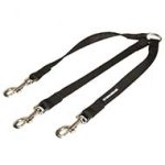 Triple Nylon Dog Coupler for Walking 3 Pitbulls