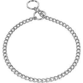 Herm Sprenger Chrome Plated Chain Training Collar for Pitbull