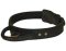 Tac-Black Leather Agitation Collar With Handle for Pitbull