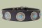 Leather Designer dog collar for PITBULL