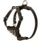Spiked Leather Dog Harness for Pitbull Puppy Control