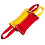 Bite Set of 2 French Linen Toy Tugs