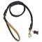Exclusive Design Braided Leather Leash for Pitbull