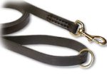 6 Foot Leather Snap Lead for Pitbull