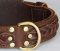 WESTERN DESIGNER CUSTOM LEATHER DOG COLLARS for Pitbull
