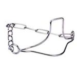 Stainless Steel Show Fur Saver Collar - 1/9 inch (3 mm) link diameter