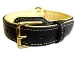 Similar to Coach Black Leather Dog Collar for Pitbull