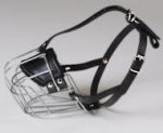 Light Weight Wire Basket Dog Muzzle for American PitBull Terrier