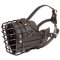 Rubber Covered Wire Cage Dog Muzzle for Wintertime