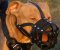 Durable Leather Brown/Black Muzzle W/h Soft Inside Pitbull