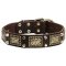 Vintage Leather War Dog Collar