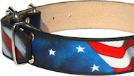 Amazing Patriotic American Flag Dog Collar for Pitbull