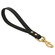 Leather Pitbull Pull Tab for Close Control Leather Pitbull Pull Tab for Close Control