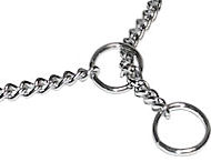 Chrome Plated Chain Show Dog Choke Collar 1/25 inch (1mm) for Pitbull Chrome Plated Chain Show Dog Choke Collar 1/25 inch (1mm) for Pitbull