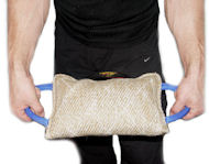 Order Now Jute Bite Pillow - 3 handle bite tug for puppies