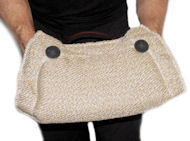 Buy Jute Bite Wedge Tug Toy with Hidden Handles