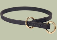 Leather Choke Collar for Pitbull - Silent Collar-Training Collar