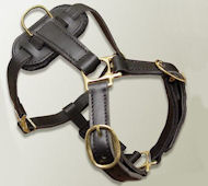 Leather No Choke Dog Harness for Pitbull