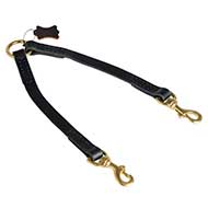 High-quality Leather Coupler for 2 Pitbulls High-quality Leather Coupler for 2 Pitbulls