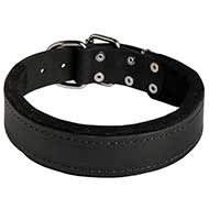 Best Padded Leather Dog Collar - 1.5 inch (4.0 cm) Width