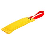 Pitbull BiteTug ( Puppy Tug ) of French Linen - 12 inch long Pitbull BiteTug ( Puppy Tug ) of French Linen - 12 inch long