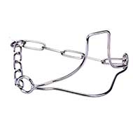 Stainless Steel Show Fur Saver Collar - 1/9 inch (3 mm) link diameter Stainless Steel Show Fur Saver Collar - 1/9 inch (3 mm) link diameter