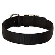 Durable Nylon Pitbul Collar -Classic Most Popular Buckle Dog Collar