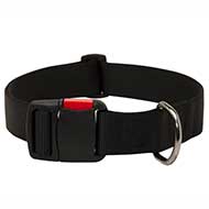 Time-proof Nylon Dog Collar with Quick Release Buckle Time-proof Nylon Dog Collar with Quick Release Buckle