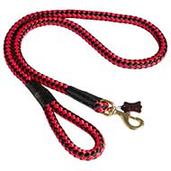 Cord Nylon Pitbull Leash for Large Dogs