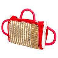 Professional Training Dog Bite Pillow with Jute Removable Cover