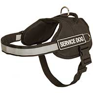 Police/Sherif Dog Harness for American Pitbull Terrier-SAR