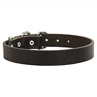 Custom Made Leather Dog Collar For Pitbull Dogs
