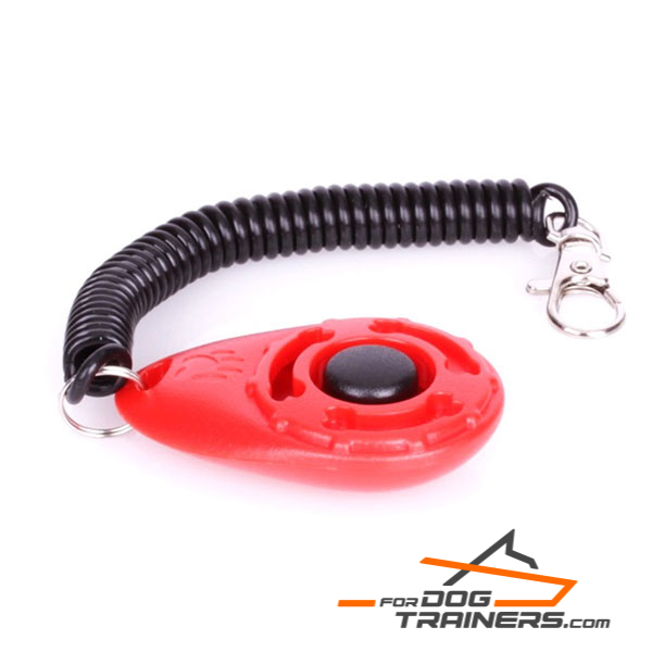 Dog plastic clicker 